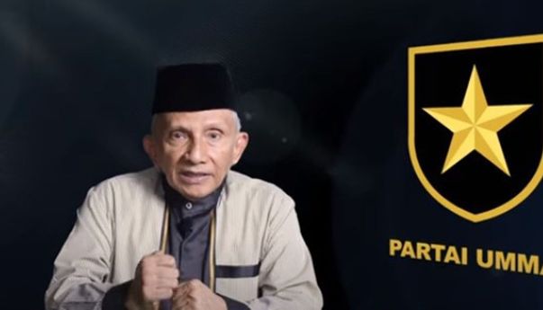 Lewat Youtube, Amien Rais Kenalkan Logo Partai Ummat
