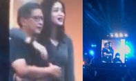 Heboh Rocky Gerung Kepergok Dirangkul Perempuan Saat Nonton Konser Dewa 19 di JIS