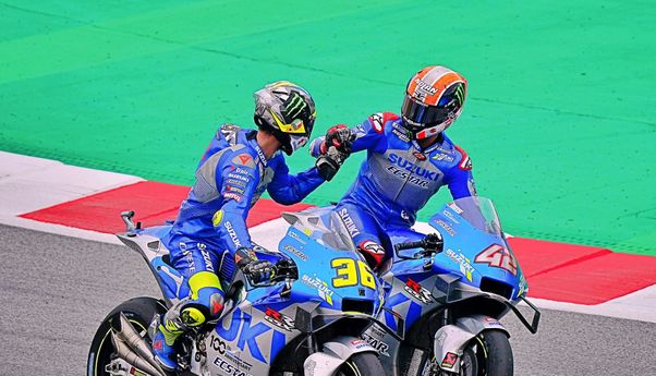 MotoGP Aragon 2021, Alex Rins dan Joan Mir Akan Ulangi Kenangan Manis Tahun Lalu