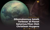 Ditemukan Satelit Terbesar di Planet Saturnus, Titaan Oleh Christian Huygens