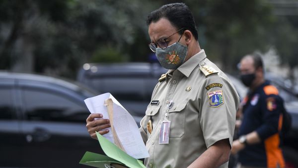 Gubernur DKI Anies Baswedan Positif Covid-19, Ia Tetap Pimpin Rapat Kerja