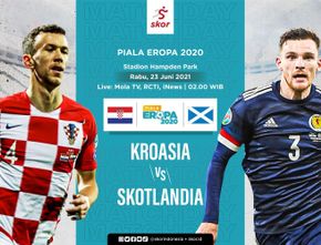 Euro 2020: Laga Hidup Mati Kroasia Vs Skotlandia