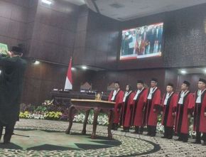 Sudah Dilantik, Suhartoyo Resmi Jadi Ketua MK Gantikan Anwar Usman