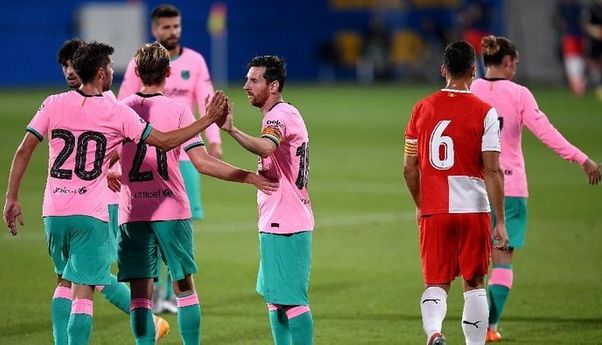 Barcelona Kalahkan Girona 3-1 dalam Laga Uji Coba