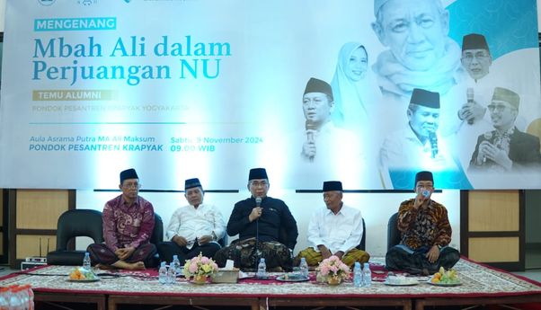 Kumpul Alumni Krapyak, Ketum PBNU: Santri Mbah Ali Maksum itu Bejo