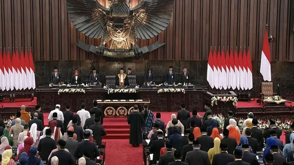 580 Anggota DPR RI Periode 2024-2029 Telah Resmi Dilantik