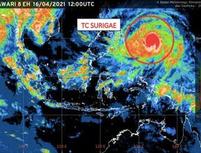 Waspada Siklon Tropis Surigae, 9 Provinsi ini Harus Bersiap dengan Angin Kencang