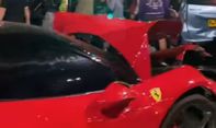 Pengemudi Mobil Ferrari yang Tabrak Lima Kendaraan di Jaksel Ditetapkan sebagai Tersangka