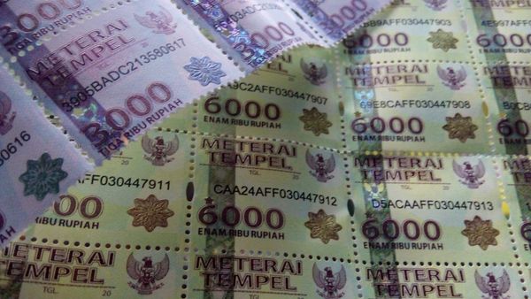Siap-Siap! Tarif Bea Materai Jadi Rp10.000, Ketentuan Baru Diberlakukan