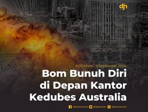 Bom Bunuh Diri di Depan Kantor Kedubes Australia