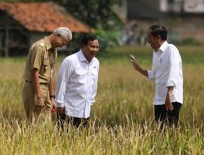 Prabowo Tanya Soal Kelangkaan Pupuk Saat Debat, Ganjar: Pikniknya Kurang Jauh