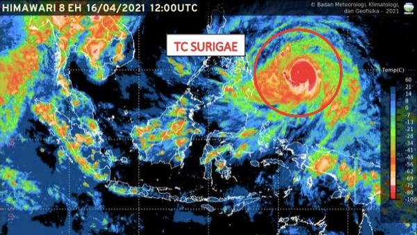Waspada Siklon Tropis Surigae, 9 Provinsi ini Harus Bersiap dengan Angin Kencang