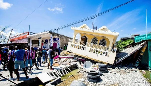 Terhitung 1.297 Korban Tewas dan 5.700 Orang Luka-luka akibat Dahsyatnya Gempa Bumi di Haiti