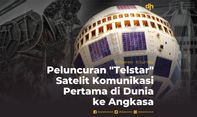 Peluncuran "Telstar" Satelit Komunikasi Pertama di Dunia ke Angkasa