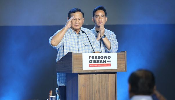 Prabowo-Gibran Unggul 56 Persen pada Real Count Sementara KPU 41 Persen