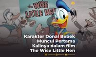 Karakter Donal Bebek Muncul Pertama Kalinya dalam Film The Wise Little Hen