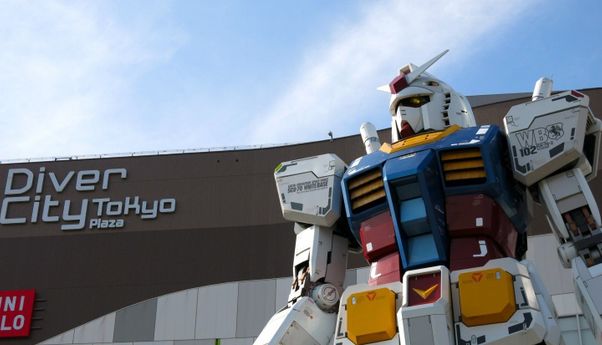 Jepang Bakal Punya Robot Gundam Raksasa 18 Meter, Bisa Dikendarai?