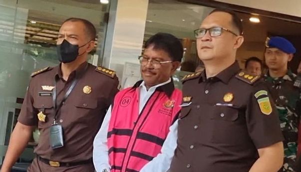 Menkominfo Johnny G Plate Ditetapkan sebagai Tersangka Dugaan Korupsi Proyek BTS