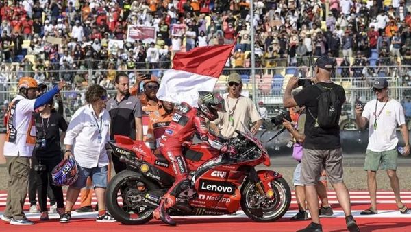 MotoGP Mandalika 27-29 September, Sandiaga Uno Targetkan 10 Ribu Pengunjung