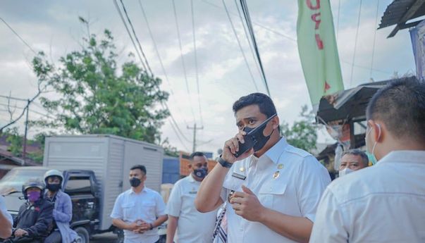 Bobby Nasution Dapat Jawaban Kelurahan Tanjung Rejo Banjir Saban Hujan Deras