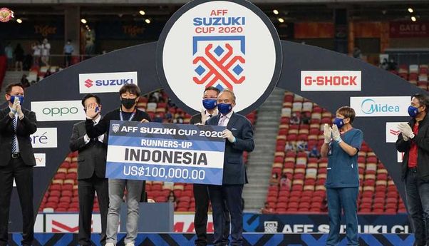 Indonesia Runner Up Piala AFF 2020, Inilah Besaran Bonus Yang Diterima Timnas Indonesia