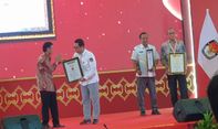 KPU Pecahkan Rekor MURI Lantik 5,7 Juta Anggota KPPS Pemilu 2024 Serentak