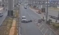 Berawal dari Cekcok di Jalan, Pemotor Ditabrak Tetangga hingga Tewas di Pintu Tol Cakung