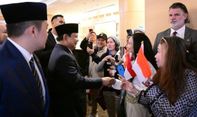 Bahagianya Diaspora Indonesia Sambut Kedatangan Prabowo di Washington: We Love You Pak