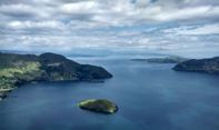 Pulau Simamora Desa Tipang, si Kecil dari Danau Toba yang Cantik Banget