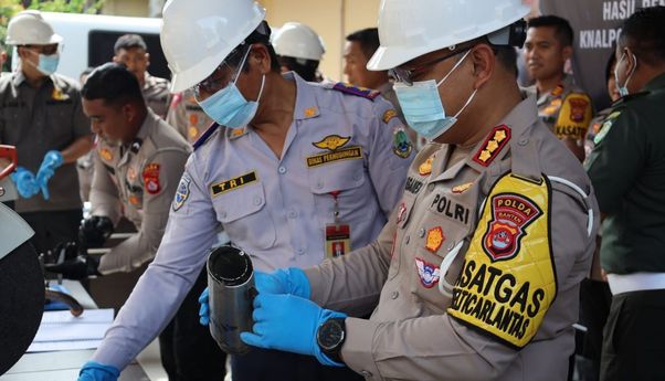 Polda Banten Musnahkan 1.023 Knalpot Brong Hasil Razia 3 Minggu di Berbagai Wilayah