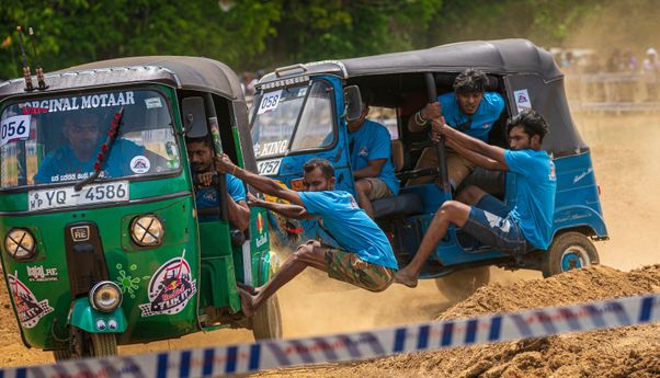 Luar Biasa! Balap Rally Bajaj Diadakan TIap Tahun di Sri lanka