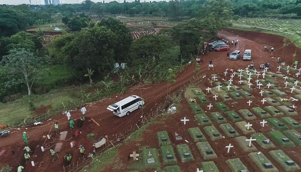 Ngerinya Kematian Covid-19 di DKI, Bahkan Sudin Lingkungan Hidup Sudah Ikut Angkut Peti Jenazah