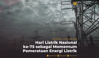 Hari Listrik Nasional ke-75 sebagai Momentum Pemerataan Energi Listrik