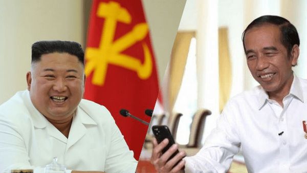 Dikenal karena Kejam, Jokowi kok Malah Kirim Karangan Bunga ke Kim Jong Un?