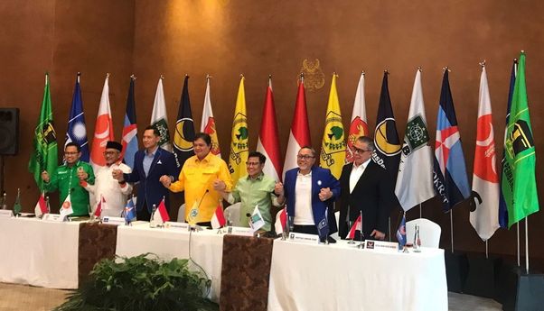 8 Parpol Kompak Tolak Pemilu 2024 dengan Sistem Proporsional Tertutup