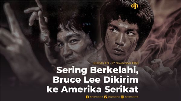 Sering Berkelahi, Bruce Lee Dikirim ke Amerika Serikat