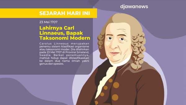 Biografi Singkat Carolus Linnaeus, Bapak Taksonomi Modern