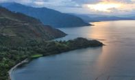 Indahnya Panorama Danau Toba dari Bukit Pahoda di Lumban Silintong, Toba Samosir