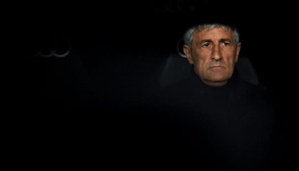 Quique Setien Tak Khawatir Soal Masa Depannya di Barcelona