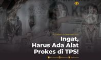 Ingat, Harus Ada Alat Prokes di TPS!