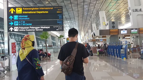 Sepi, Bandara Soekarno-Hatta Terkena Imbas Larangan Mudik