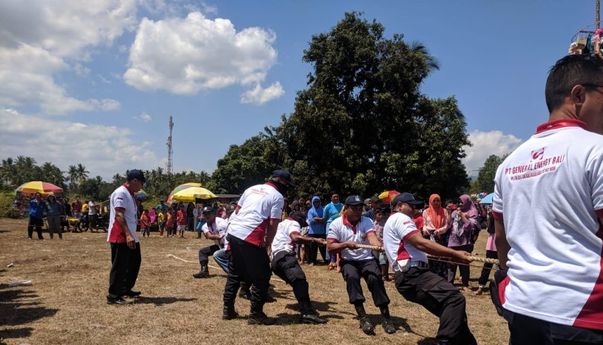 Mengintip Kemeriahan Lomba 17-an di PLTU Celukan Bawang Bali