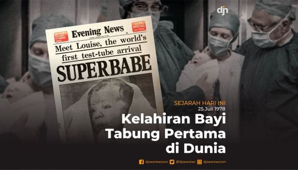 Kelahiran Bayi Tabung Pertama di Dunia