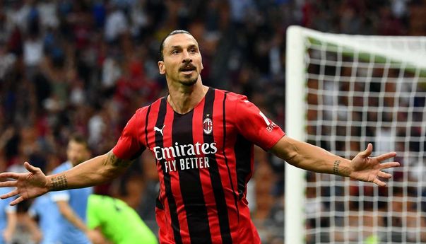 Zlatan Ibrahimovic Comeback, AC Milan Sukses Tumbangkan Lazio