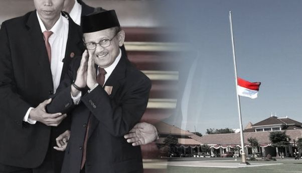 Bj Habibie Wafat, Pemerintah Serukan Kibarkan Bendera Setengah Tiang Selama 3 Hari