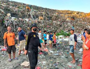 Tragis! Seorang Pemulung Meninggal Tertimbun Gunungan Sampah di Makassar
