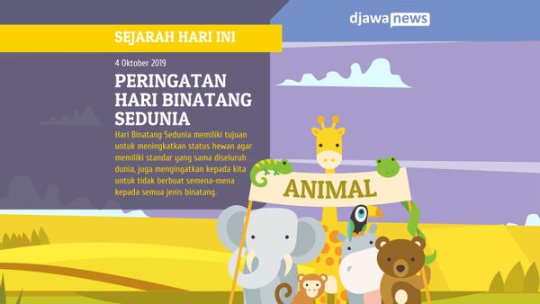 Catatan Peristiwa Hari Ini: 4 Oktober 1929, Peringatan Hari Binatang Pertama Kali Digelar