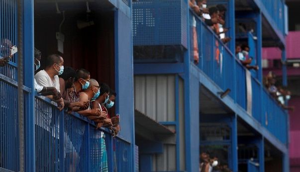 Pekerja Migran di Singapura Banyak yang Terinveksi Virus Corona