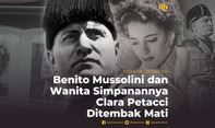 Benito Mussolini dan Wanita Simpanannya Clara Petacci Ditembak Mati