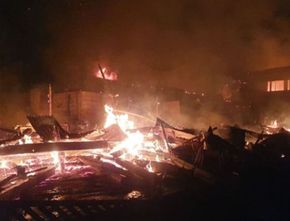Kebakaran Pemukiman di Rejang Lebong Hanguskan 16 Rumah Warga
